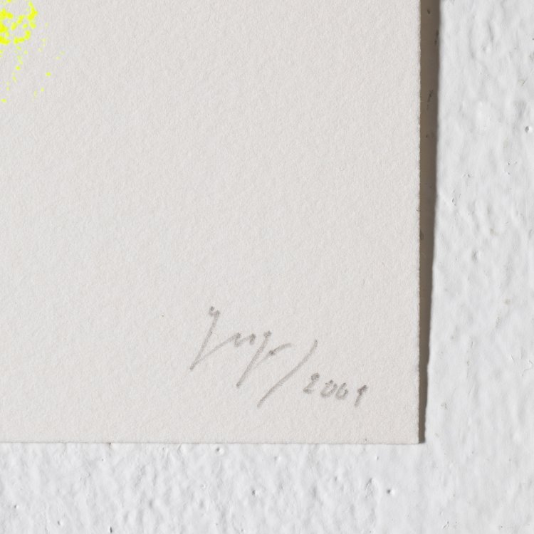 Bild 1 zu Objekt, Ohne Titel (Rot-Gelb), 2001, Rupprecht Geiger, K-15 314