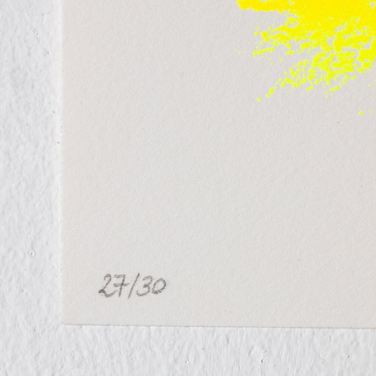 Bild 2 zu Objekt, Ohne Titel (Rot-Gelb), 2001, Rupprecht Geiger, K-15 314