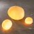 3 Bodenleuchten Modell Moon Rock Lamp / Dora