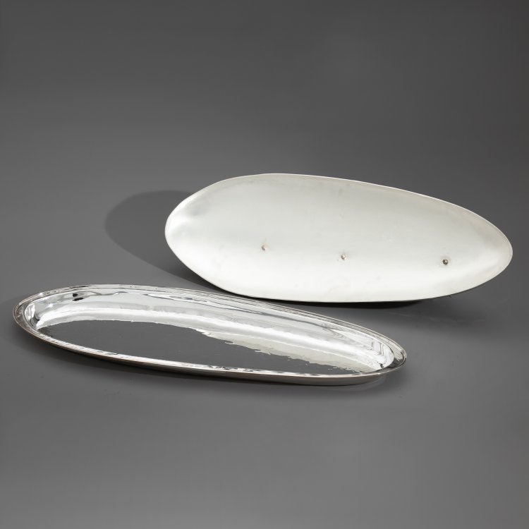 Bild 3 zu Objekt, Large oval serving bowl with lid, Lapini, Franco, Florenz, K-15 86
