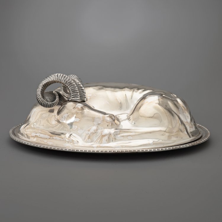 Bild 2 zu Objekt, Large serving platter with lid, Teghini, Franco, Florenz, K-15 87