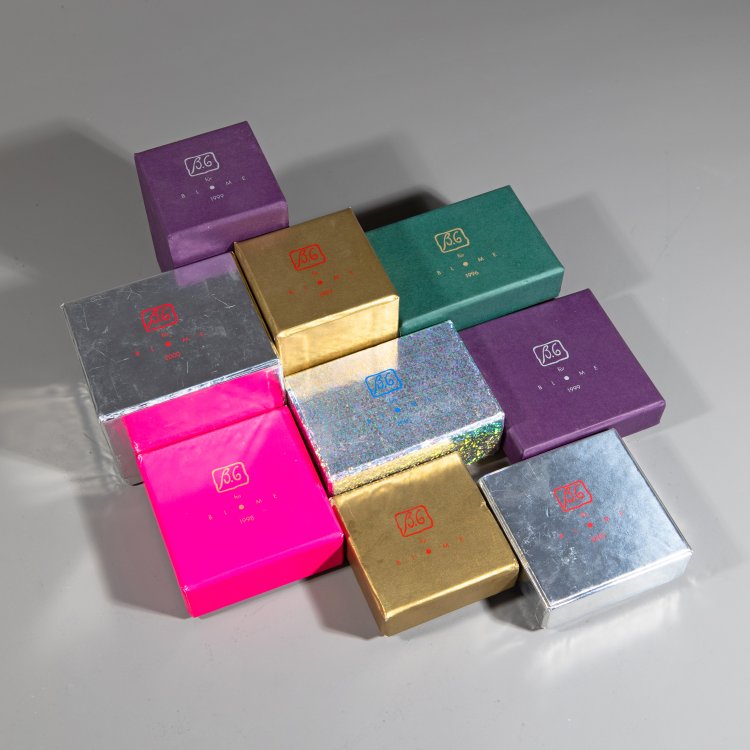 Bild 4 zu Objekt, 9 Tischobjekte f&uuml;r Blome, Elizabeth Garouste,Mattia Bonetti, Hubert Blome GmbH, Sundern-Stockum, K-15 607