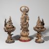 Three-part figure group