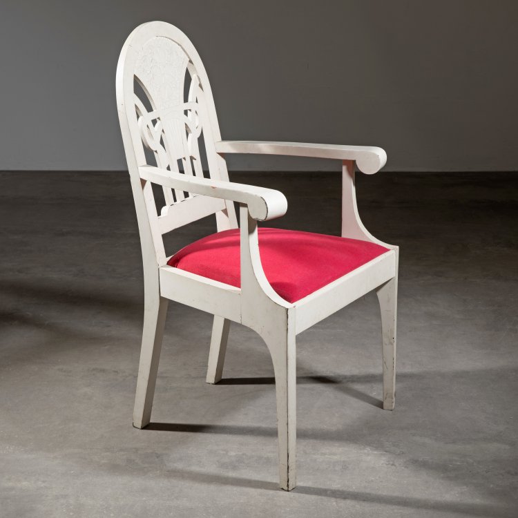 Hauptbild zu Objekt, Armchair, Heinrich Vogeler, K-15 43
