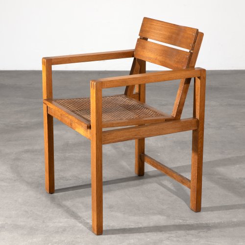 Armchair model type chair