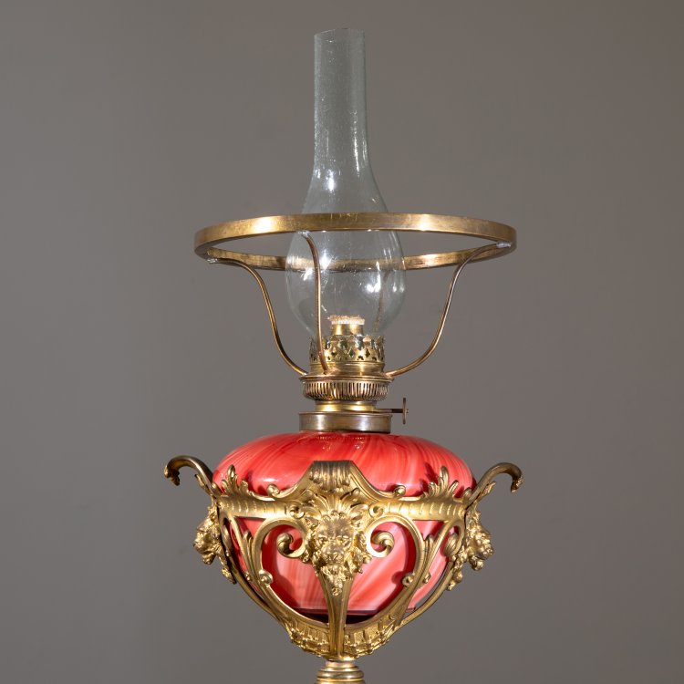 Bild 1 zu Objekt, Oil floor lamp, L&ouml;tz Wwe., Klosterm&uuml;hle, K-15 24