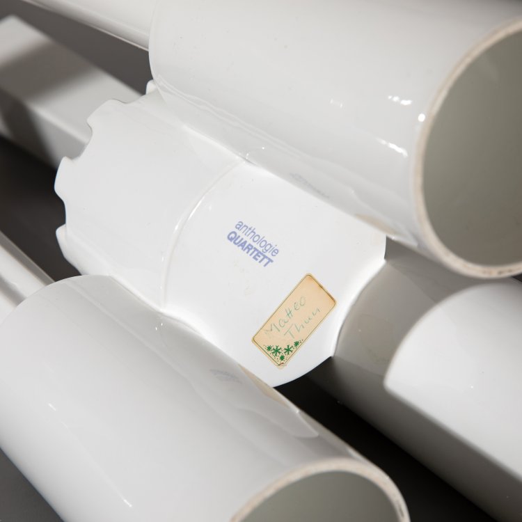 Bild 4 zu Objekt, 3 limitierte Objekte / Vasen / Leuchte aus der Keramikserie 'Castelli in Fiore', Matteo Thun, Anthologie Quartett, Bad Essen, K-15 574