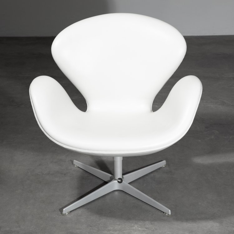 Bild 3 zu Objekt, Jubil&auml;ums Sessel Modell White Swan, 50th Anniversary, Arne Jacobsen, Fritz Hansen, K-15 523