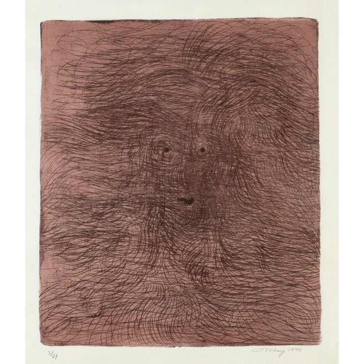 Hauptbild zu Objekt, 'Abstract Portrait', 1970, Mark Tobey, K-15 281