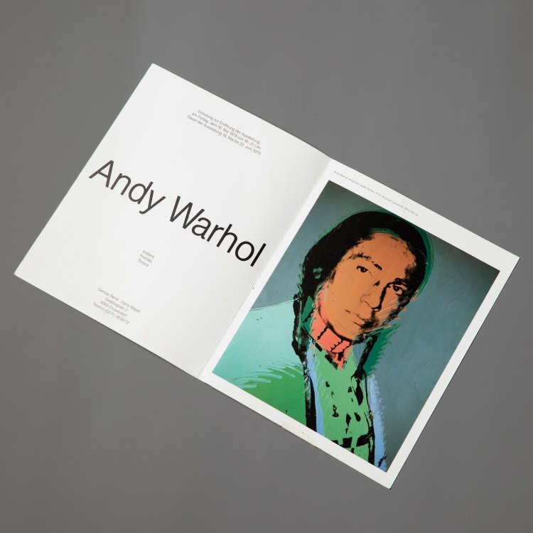 Bild 2 zu Objekt, Signed Invitation to the Torso Exhibition, 1979, Andy Warhol, K-15 376