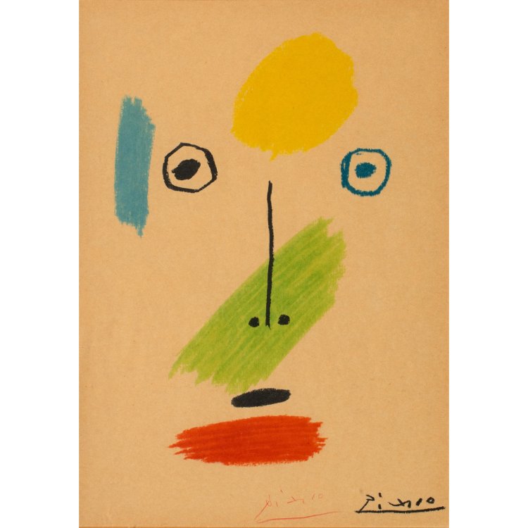 Hauptbild zu Objekt, Ohne Titel (Homo Ludens) (1959), Pablo Picasso, K-15 263