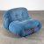 Limitierter Lounge Sessel Modell Soriana in japanischem Denim