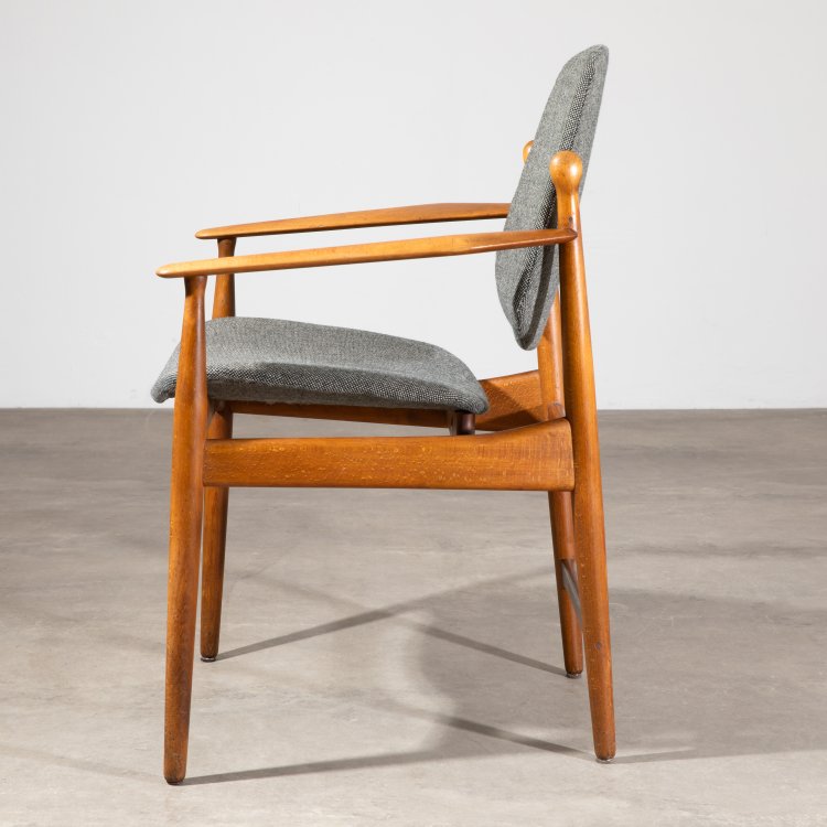 Bild 3 zu Objekt, Armlehnstuhl Modell FD 184, Arne Vodder, France & Daverkosen, K-15 507