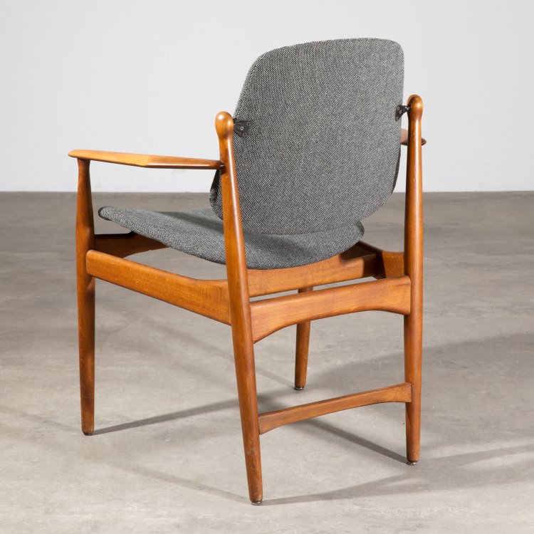 Bild 4 zu Objekt, Armlehnstuhl Modell FD 184, Arne Vodder, France & Daverkosen, K-15 507