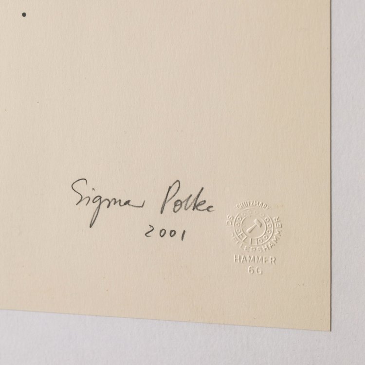 Bild 9 zu Objekt, 'Rechts- oder Linksseher I + III', 2001, Sigmar Polke, K-15 320