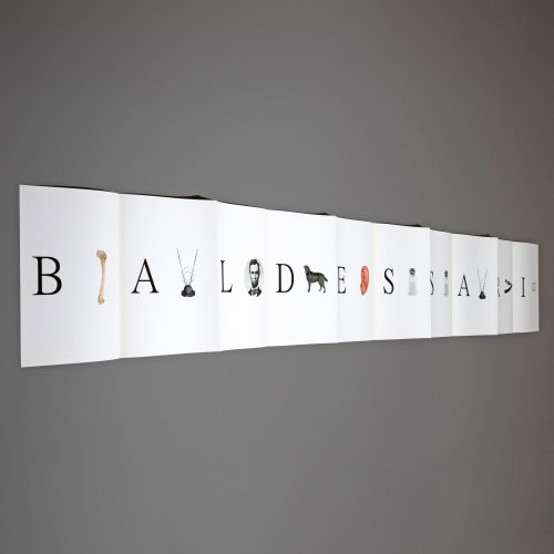 Leporello 'Give me a B, give me an A & etc.', 2009