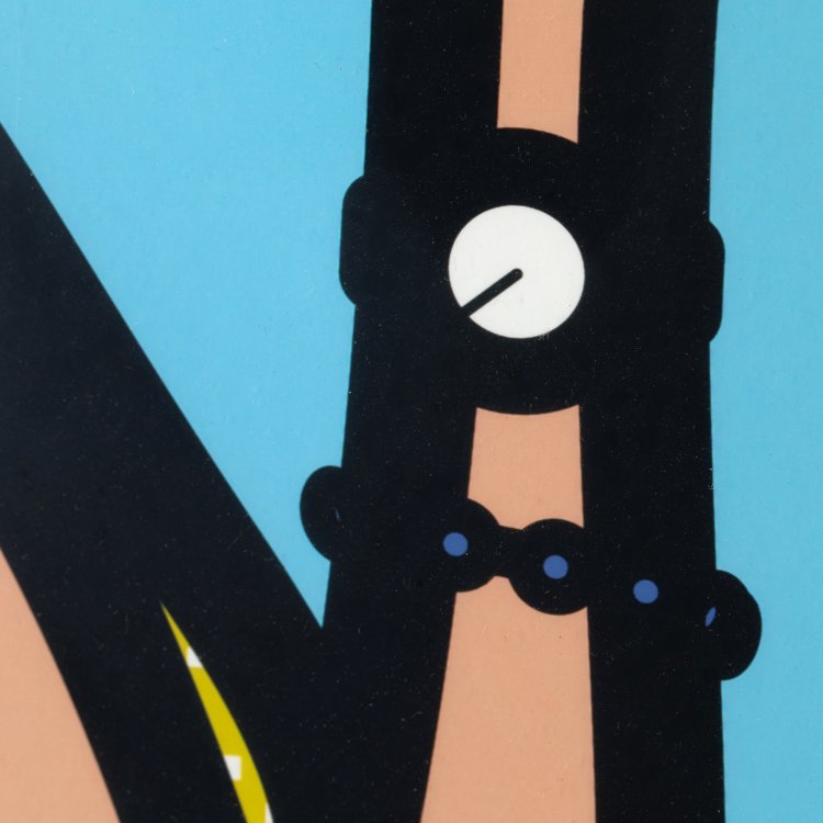 Bild 2 zu Objekt, 'Ruth Smokin 2', 2006, Julian Opie, K-15 383
