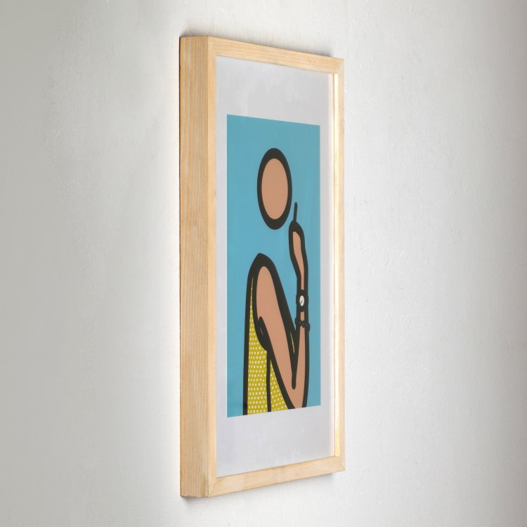 Bild 4 zu Objekt, 'Ruth Smokin 2', 2006, Julian Opie, K-15 383