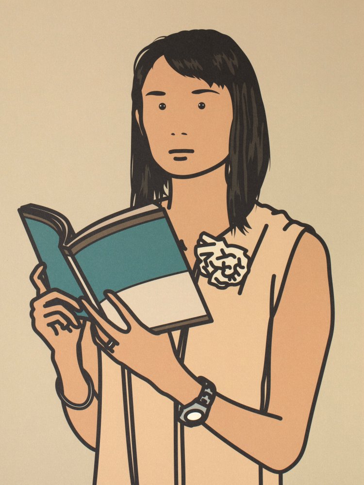 Bild 2 zu Objekt, 4 works from 26 portraits, 2005, Julian Opie, K-15 384