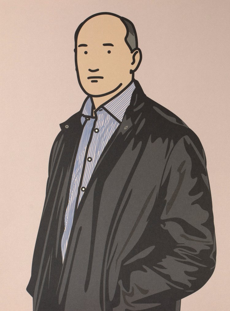 Bild 4 zu Objekt, 4 works from 26 portraits, 2005, Julian Opie, K-15 384