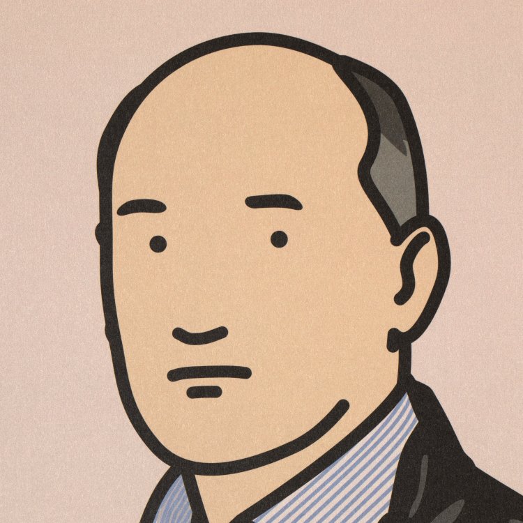 Bild 5 zu Objekt, 4 works from 26 portraits, 2005, Julian Opie, K-15 384
