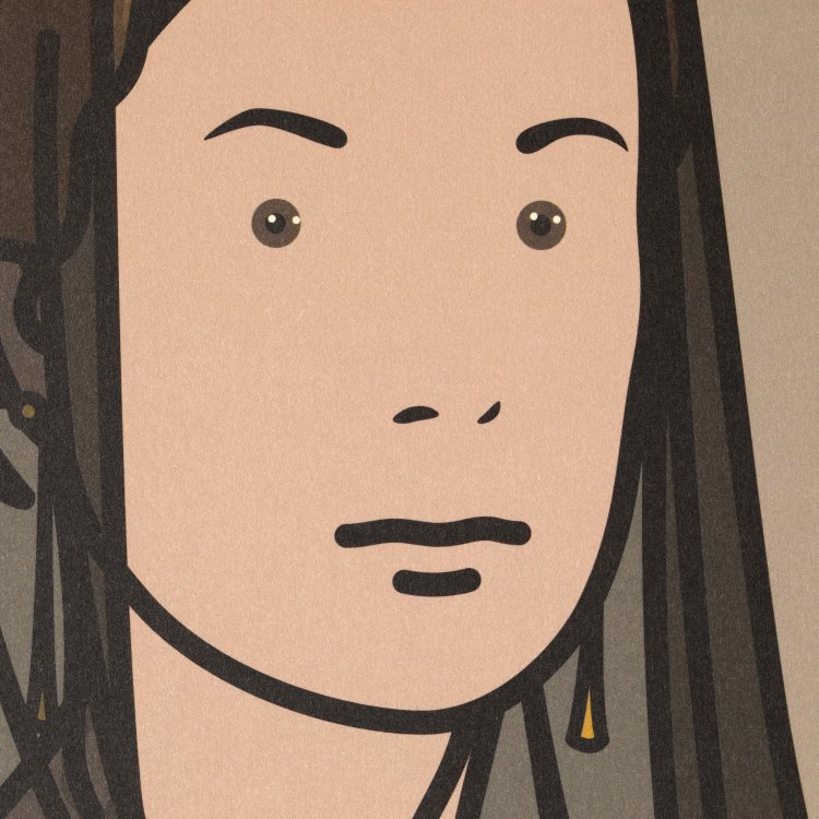 Bild 9 zu Objekt, 4 works from 26 portraits, 2005, Julian Opie, K-15 384
