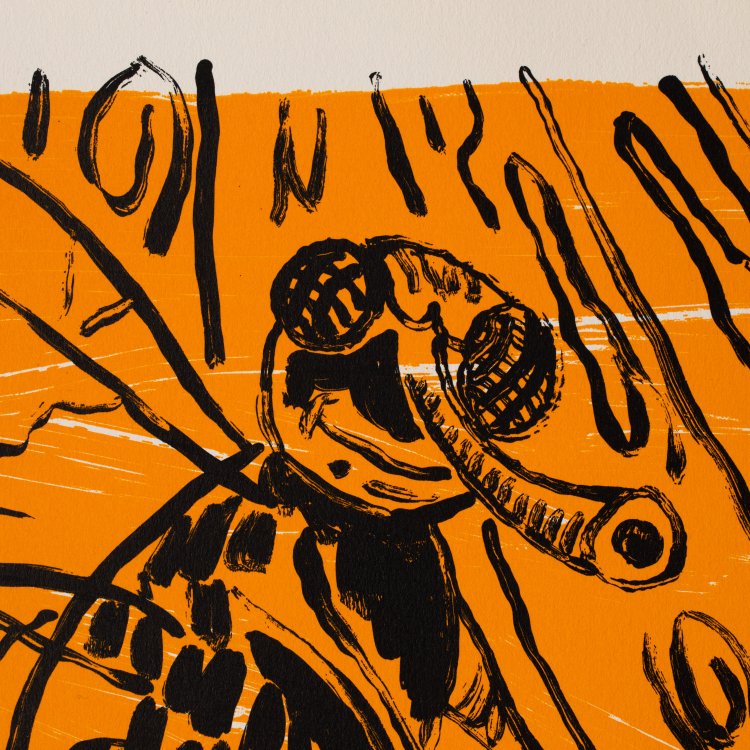 Bild 3 zu Objekt, 'Malerbiene', 1993, J&ouml;rg Immendorff, K-15 385
