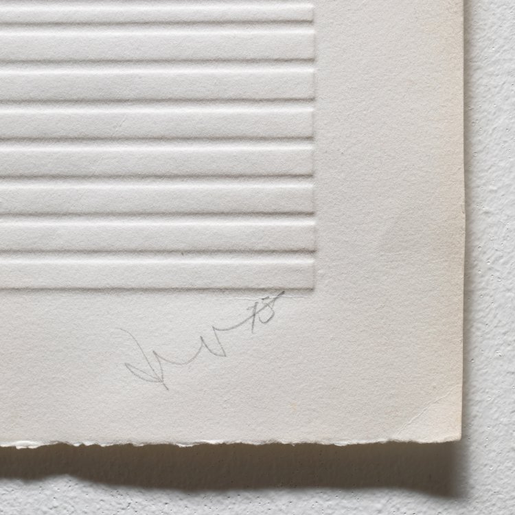 Bild 1 zu Objekt, Untitled. Line Painting, 1975, Leo Erb, K-15 298