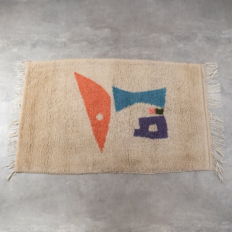 Hauptbild zu Objekt, Artists Carpet / Tapestry, Julius Bissier, K-15 470