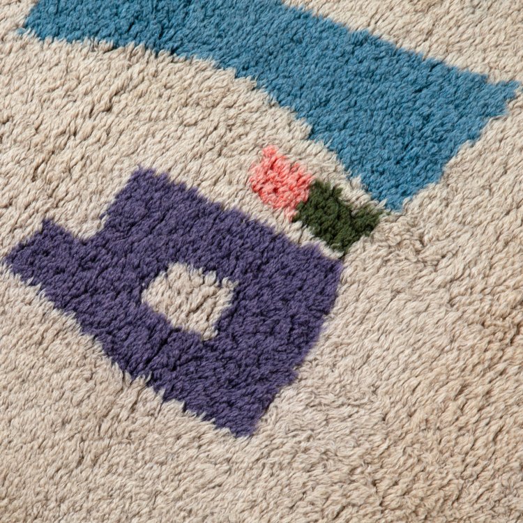 Bild 1 zu Objekt, Artists Carpet / Tapestry, Julius Bissier, K-15 470