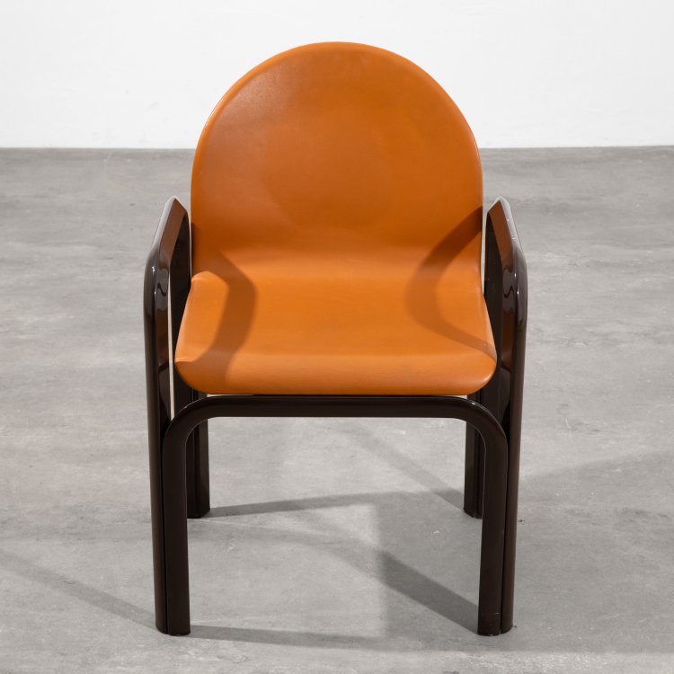 Bild 1 zu Objekt, 4 Armlehnst&uuml;hle Modell 54 A, Gae Aulenti, Knoll International, K-15 543