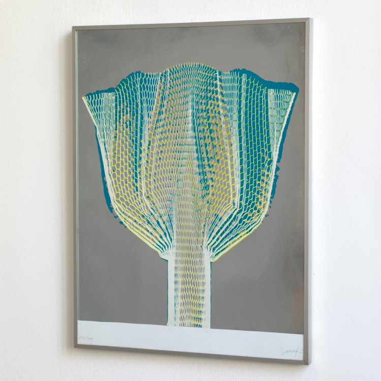 Hauptbild zu Objekt, 'Blumenf&auml;cher', 1972, Heinz Mack, K-15 303