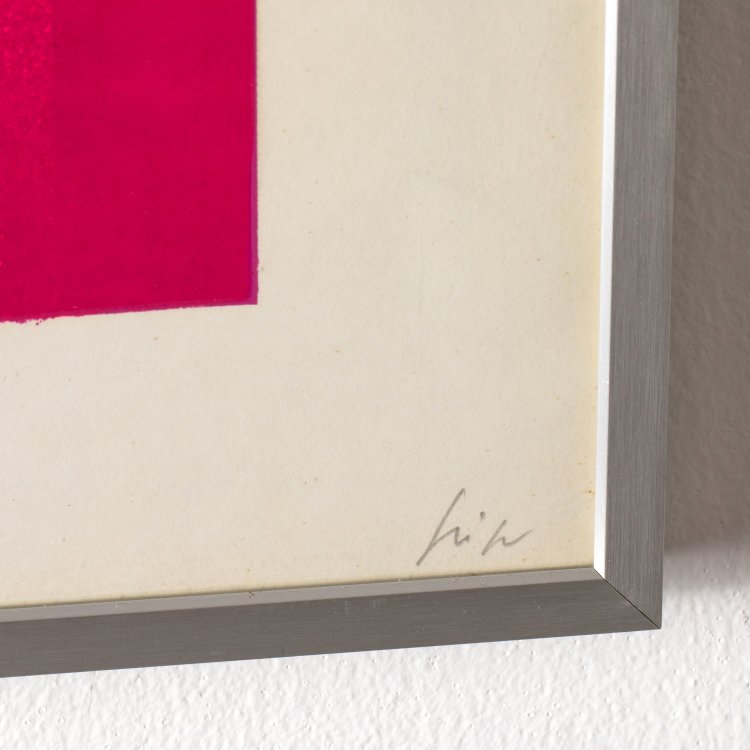 Bild 2 zu Objekt, 'orange auf rot mit lila', 1966, Rupprecht Geiger, K-15 309