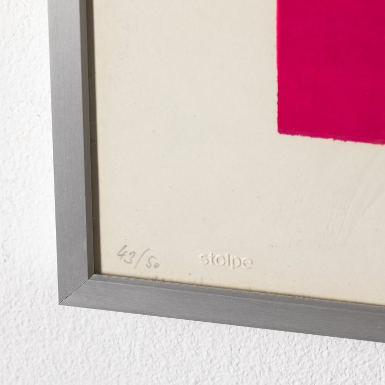 Bild 3 zu Objekt, 'orange auf rot mit lila', 1966, Rupprecht Geiger, K-15 309