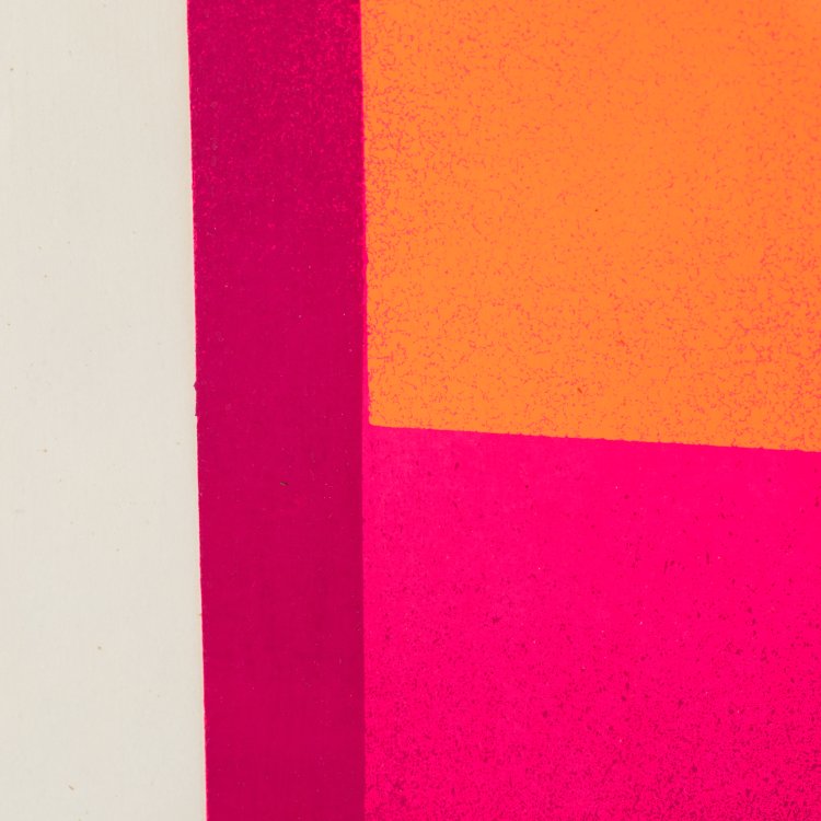 Bild 4 zu Objekt, 'orange auf rot mit lila', 1966, Rupprecht Geiger, K-15 309