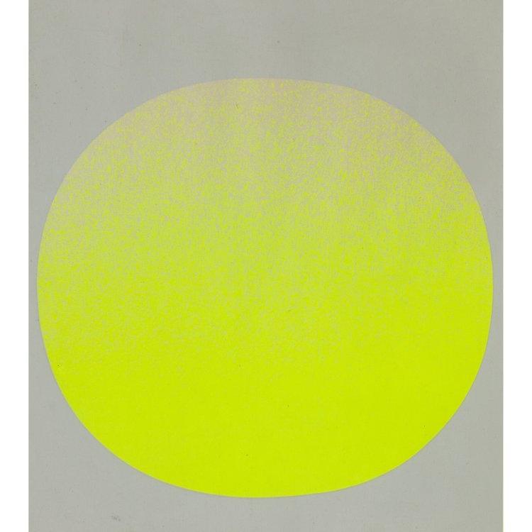 Bild 1 zu Objekt, 'Gelbes Rund', 'Rotes Rund', Rupprecht Geiger, K-15 313