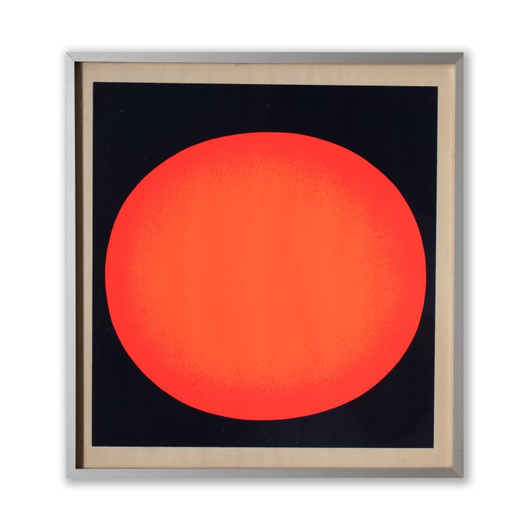 Bild 5 zu Objekt, 'Gelbes Rund', 'Rotes Rund', Rupprecht Geiger, K-15 313