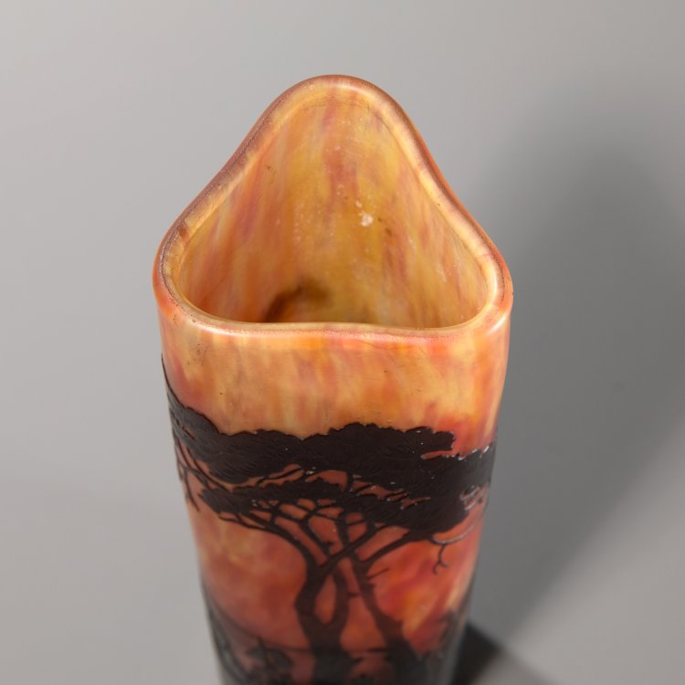 Bild 4 zu Objekt, Vase 'Paysage lacustre', um 1910, Daum Fr&egrave;res, Nancy, K-15 96