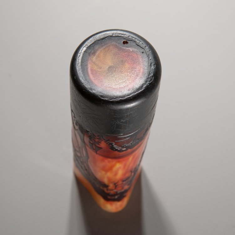 Bild 5 zu Objekt, Vase 'Paysage lacustre', um 1910, Daum Fr&egrave;res, Nancy, K-15 96