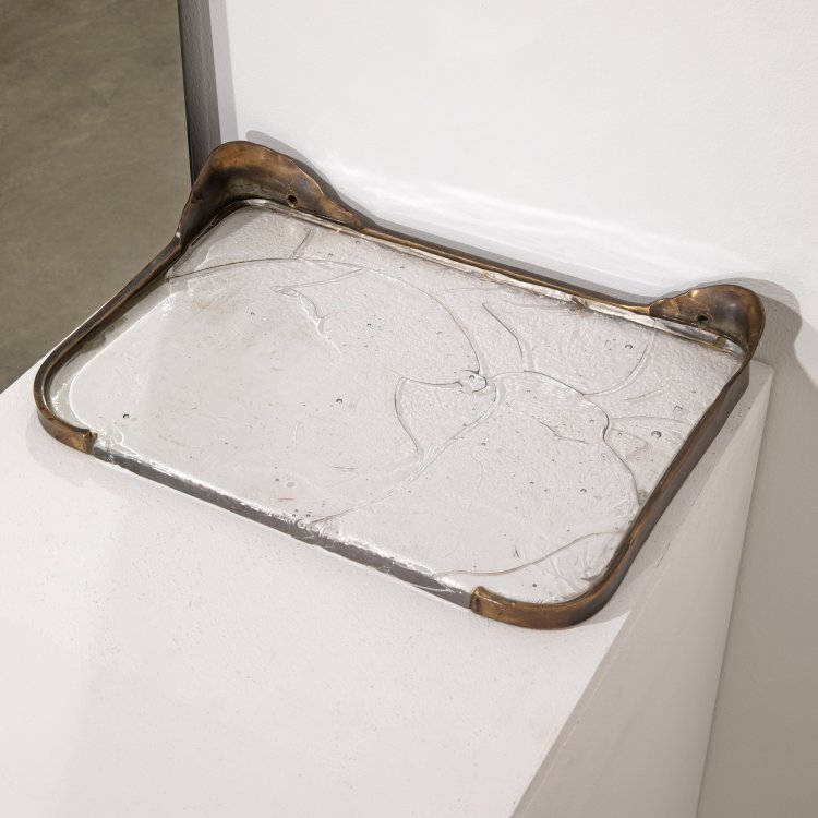 Bild 1 zu Objekt, Garderobenspiegel + Konsoltisch + Aschenbecher, Lothar Klute, Lothar Klute, K-15 592