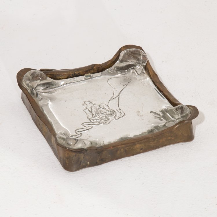 Bild 2 zu Objekt, Garderobenspiegel + Konsoltisch + Aschenbecher, Lothar Klute, Lothar Klute, K-15 592