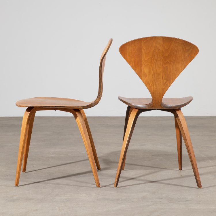 Bild 2 zu Objekt, 2 chairs model Cherner Chair, Norman Cherner, Plycraft, K-15 491