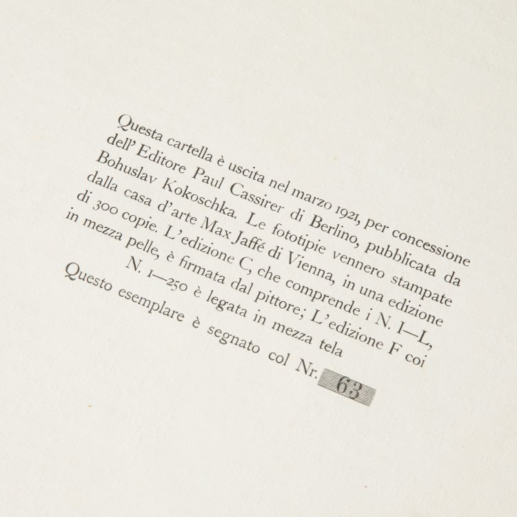 Bild 10 zu Objekt, 'Variations on a Theme' (1920-1921), Oskar Kokoschka, K-15 228