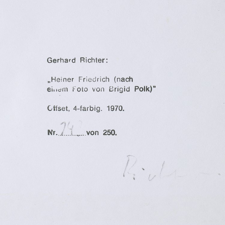 Bild 24 zu Objekt, 'Portfolio Cologne Art Market' 1970, Verein progressiver deutscher Kunsth&auml;ndler e.V., K&ouml;ln (Hrsg.), K-15 289