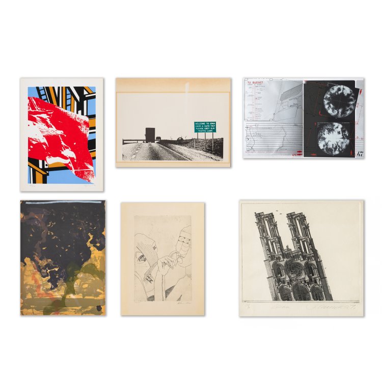 Hauptbild zu Objekt, 'Portfolio Cologne Art Market' 1971, Verein progressiver deutscher Kunsth&auml;ndler e.V., K&ouml;ln (Hrsg.), K-15 290