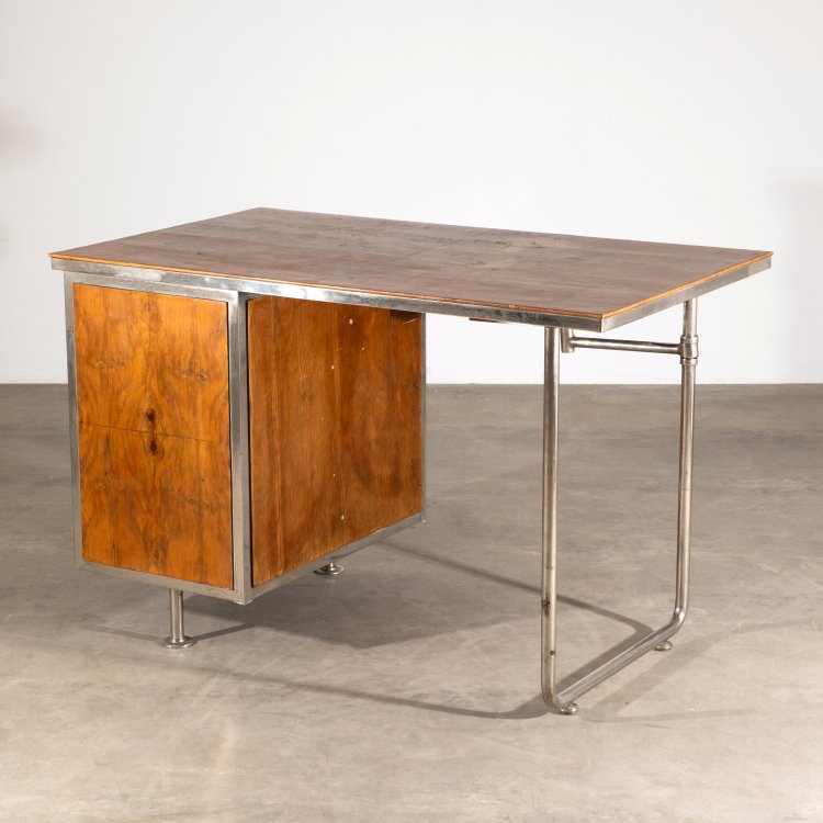 Bild 4 zu Objekt, Schreibtisch aus der Typenschr&auml;nke Serie, Marcel Breuer, Embru, K-15 410