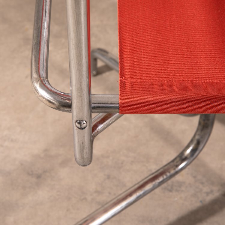 Bild 3 zu Objekt, Kontorstuhl / B&uuml;rostuhl / Drehstuhl Modell B7a Variante, Marcel Breuer, K-15 409