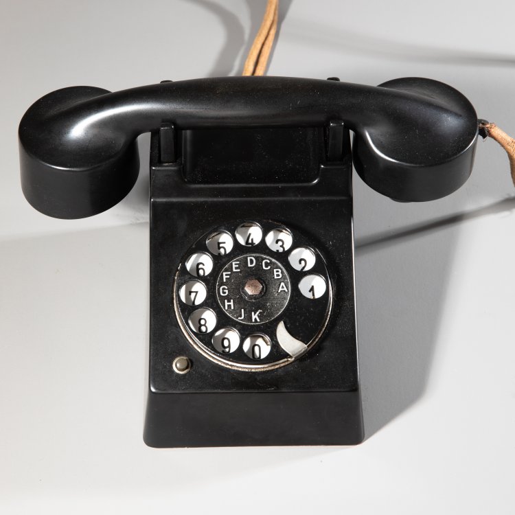 Bild 1 zu Objekt, Bauhaus Telefon Fuld Modell Frankfurt, Marcel Breuer, H. Fuld & Co., K-15 408