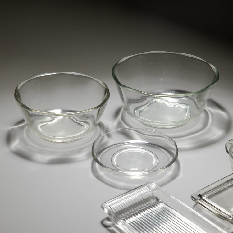 Bild 2 zu Objekt, Konvolut Glasteile der Vereinigten Lausitzer Glaswerke AG, Wilhelm Wagenfeld, VLG AG, Wei&szlig;wasser, K-15 424