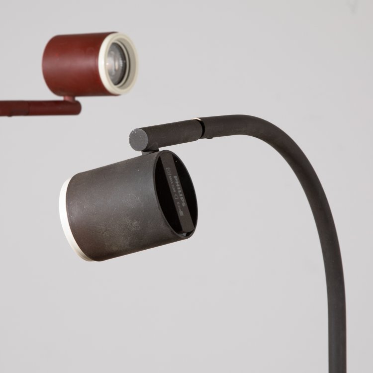 Bild 3 zu Objekt, 2 floor lamps + 5 table lamps model Halo Click, Ettore Sottsass, Philips, K-15 569